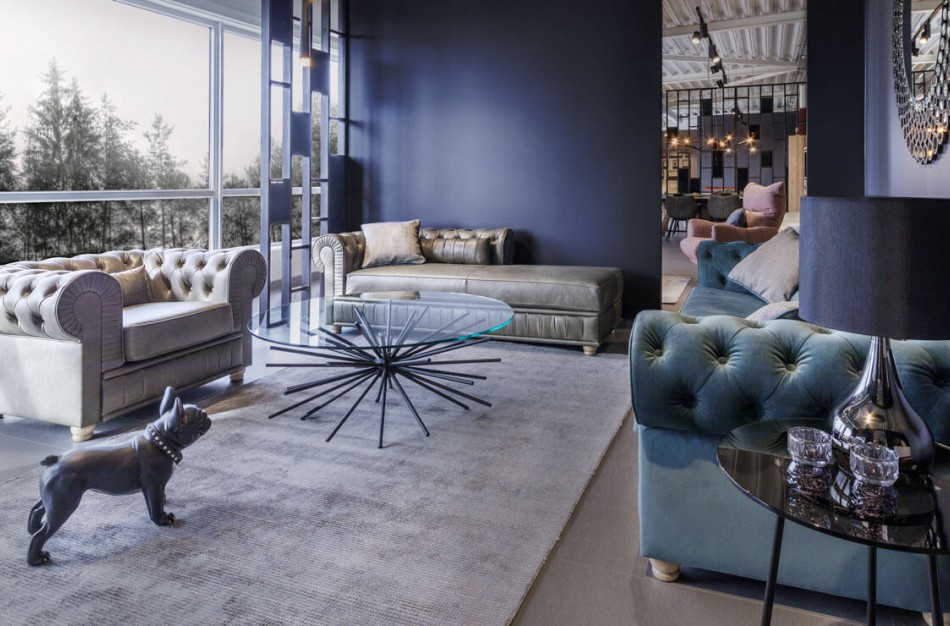 Erdvi svetainė – industrinio stiliaus subtilybės