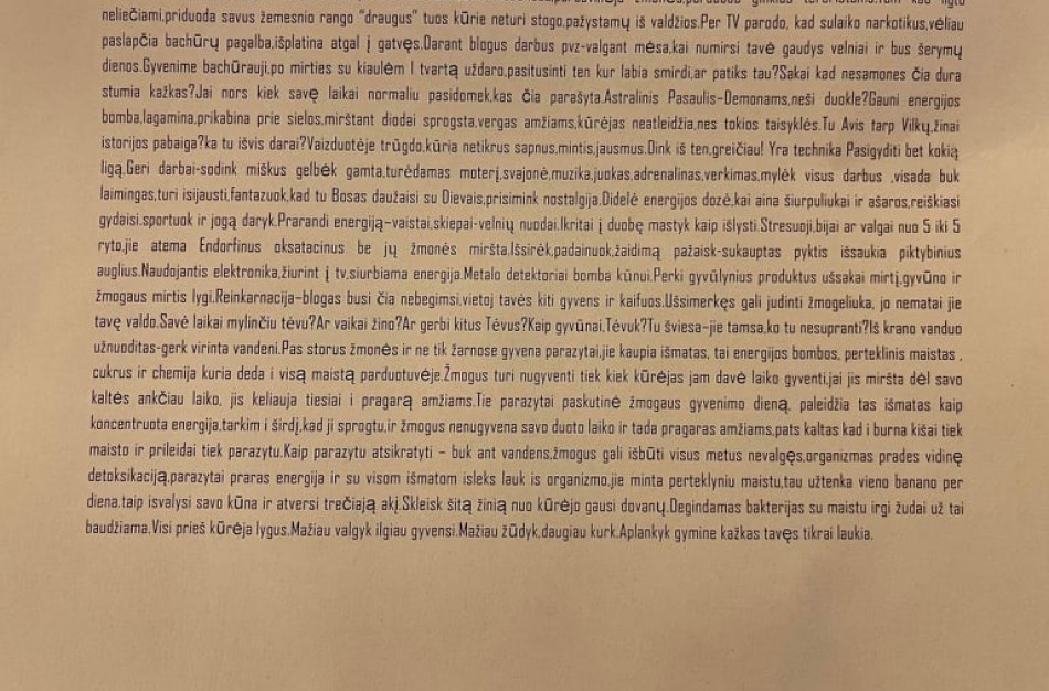 Kosmonautų gatvės gyventojus pasiekė keistos ,,žinutės": ,,Valdžia su kriminalistais ir bachūrais pardavinėja žmones"