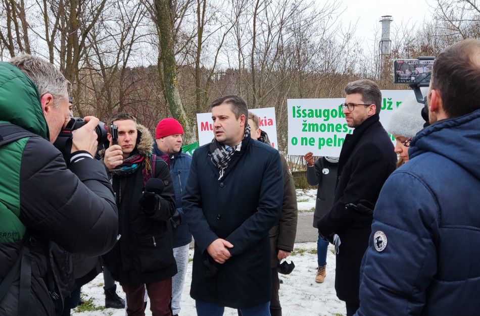 Achemoje vyksta streikas