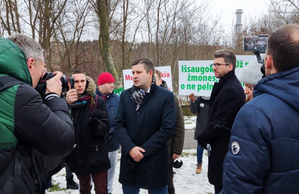 Achemoje vyksta streikas