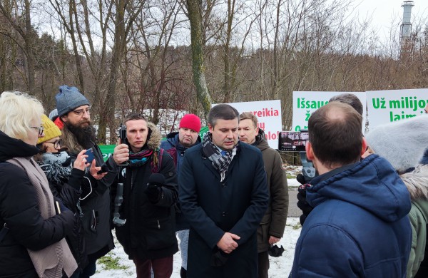 Achemoje vyksta streikas