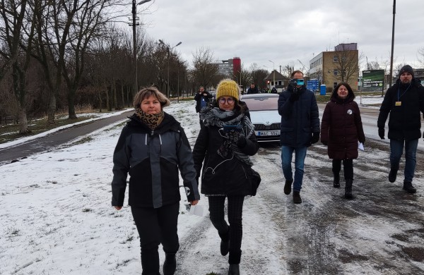 Achemoje vyksta streikas