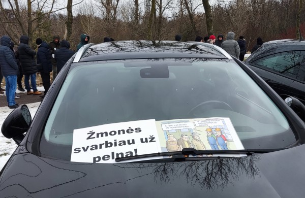 Achemoje vyksta streikas