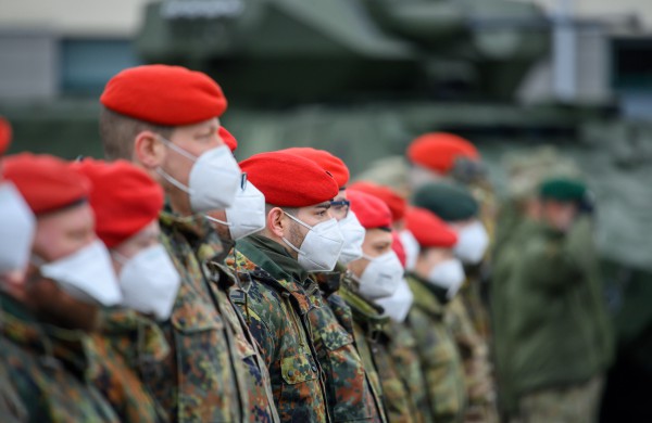 LR Prezidento sveikinimas NATO priešakinių pajėgų kovinės grupės dislokavimo Lietuvoje penktųjų metinių minėjime Rukloje