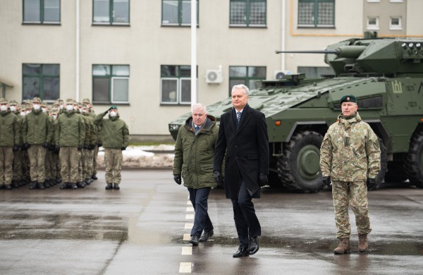 Ministras A. Anušauskas: penkmetį Lietuvoje dislokuotos NATO priešakinės pajėgos – sąjungininkų solidarumo ir įsipareigojimo kolektyvinei gynybai įrodymas