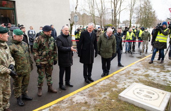 Ministras A. Anušauskas: penkmetį Lietuvoje dislokuotos NATO priešakinės pajėgos – sąjungininkų solidarumo ir įsipareigojimo kolektyvinei gynybai įrodymas