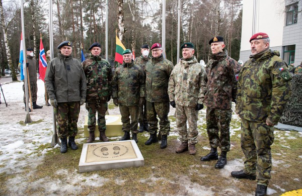 Ministras A. Anušauskas: penkmetį Lietuvoje dislokuotos NATO priešakinės pajėgos – sąjungininkų solidarumo ir įsipareigojimo kolektyvinei gynybai įrodymas