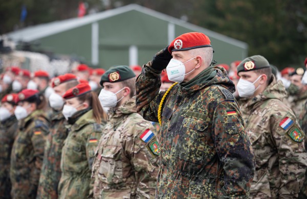 Ministras A. Anušauskas: penkmetį Lietuvoje dislokuotos NATO priešakinės pajėgos – sąjungininkų solidarumo ir įsipareigojimo kolektyvinei gynybai įrodymas