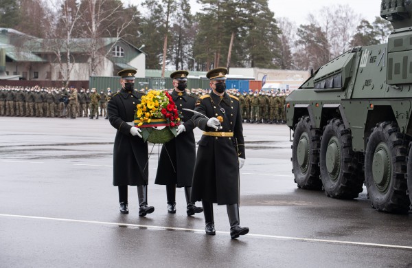 Ministras A. Anušauskas: penkmetį Lietuvoje dislokuotos NATO priešakinės pajėgos – sąjungininkų solidarumo ir įsipareigojimo kolektyvinei gynybai įrodymas