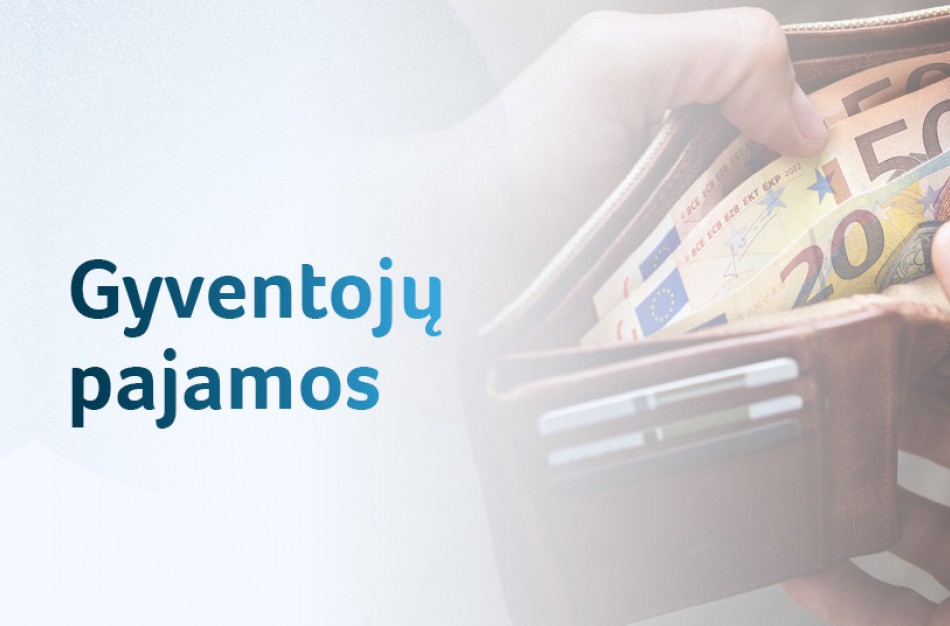 SADM: Pernai gyventojų vidutinės pajamos augo dešimtadaliu, daugėjo turinčiųjų darbą