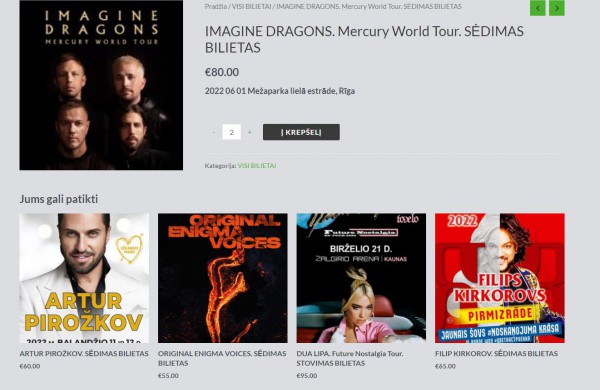 Kai kuriems gyventojams teks nusivilti – į pasaulinio lygio koncertus nebevyks