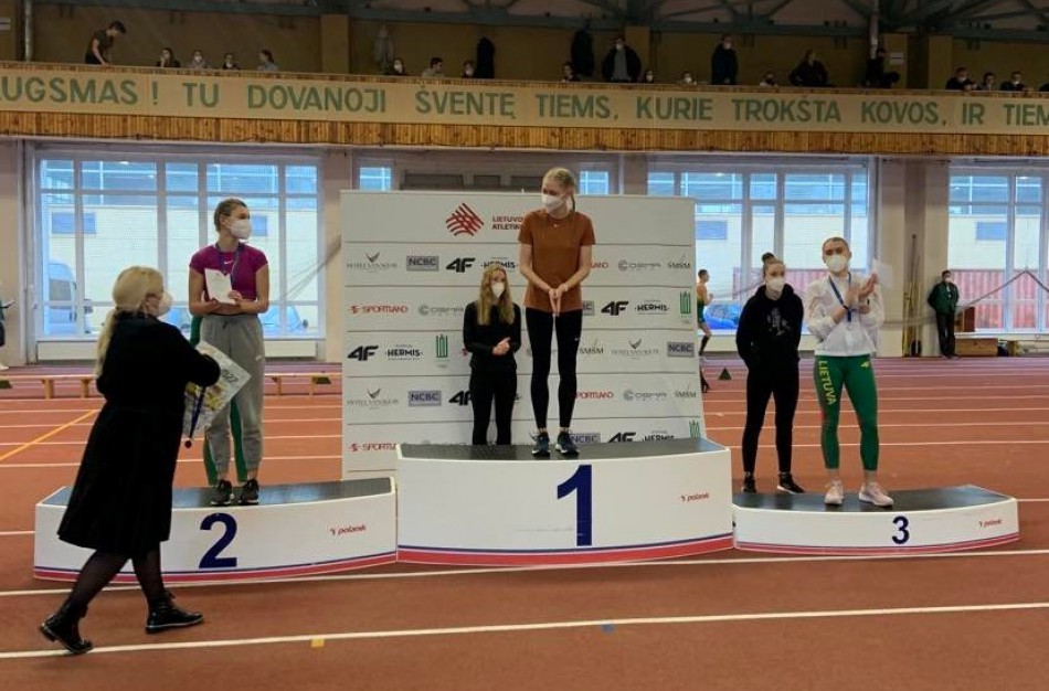 Lietuvos jaunimo čempionato auksas – jonavietei Emai Sarafinaitei 