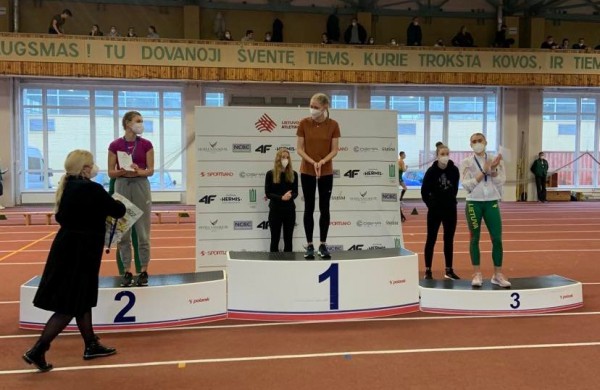 Lietuvos jaunimo čempionato auksas – jonavietei Emai Sarafinaitei 