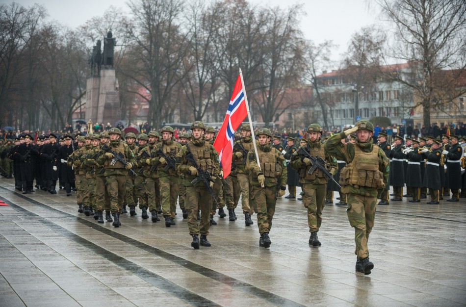 NATO priešakines pajėgas Rukloje sustiprins papildomi kariai iš Norvegijos
