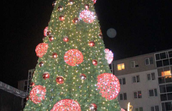 Jonaviečiai: "Pagaliau mūsų miesto eglė - graži!" 