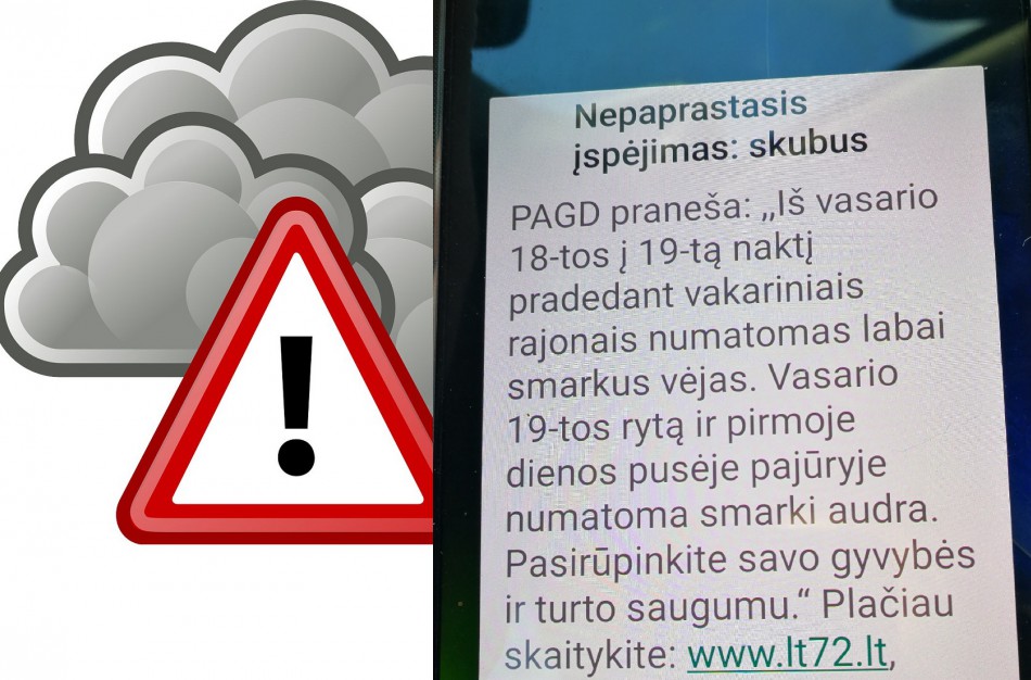 Jonaviečiai, ar gavote pranešimą?