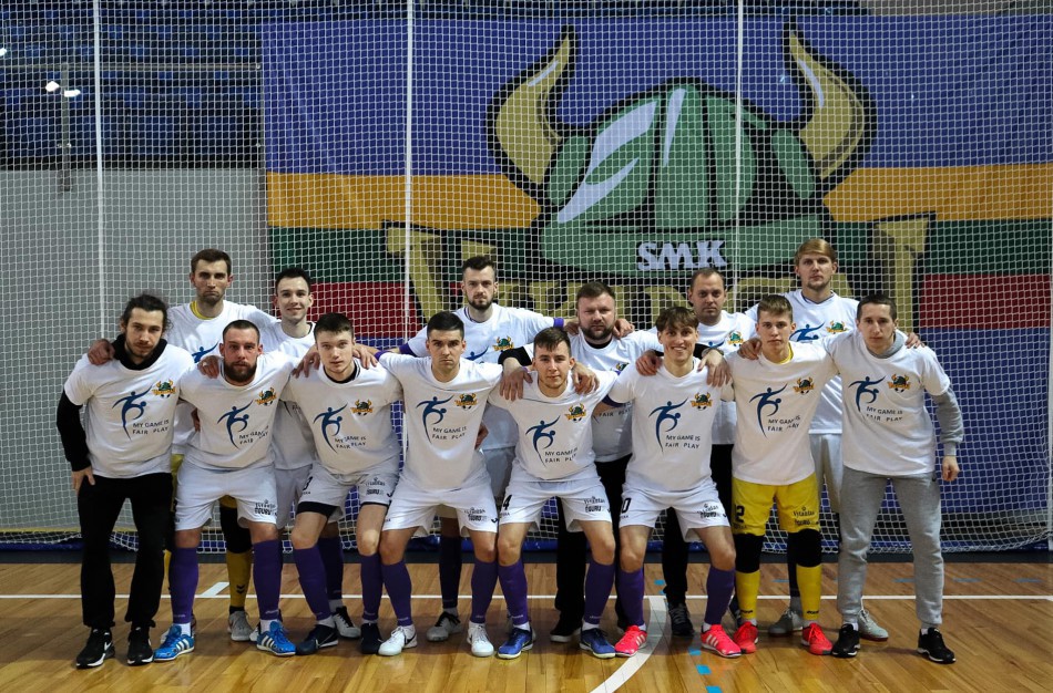 Futsal A lygos ketvirtfinalyje – visos pergalės užtikrintos