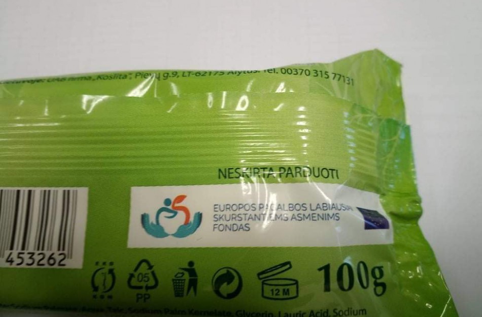 Achemos cechams nupirktas muilas sukėlė klausimų darbuotojams: ar tai normalu?