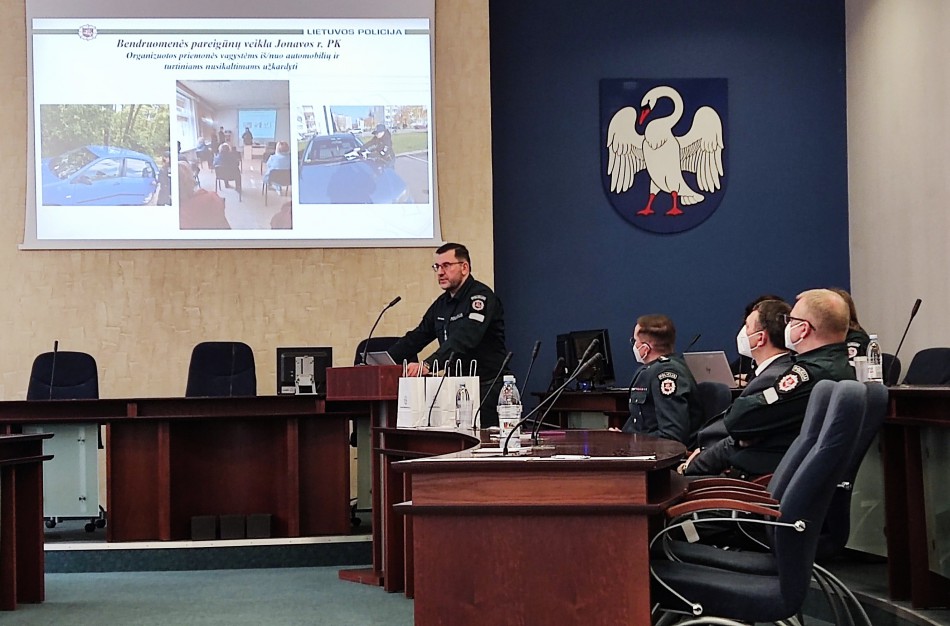 Kokie buvo Jonavos policijos pareigūnų veiklos metai