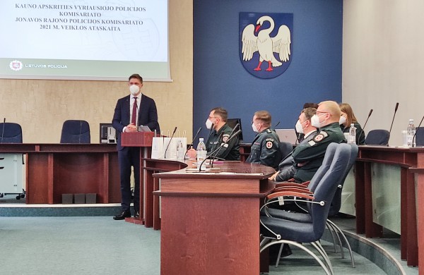 Kokie buvo Jonavos policijos pareigūnų veiklos metai