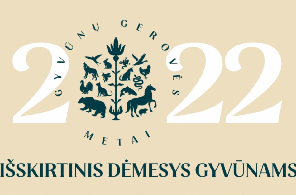 Sukurtas Gyvūnų gerovės metų logotipas simbolizuoja gyvybės medį