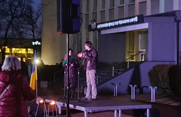 Jonavoje - Ukrainai palaikyti skirta akcija (nuotraukų galerija)