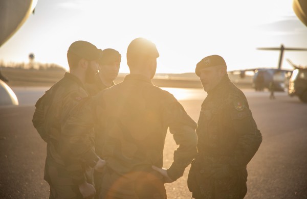 Į Ruklą atvyko NATO priešakinių pajėgų pastiprinimas iš Norvegijos