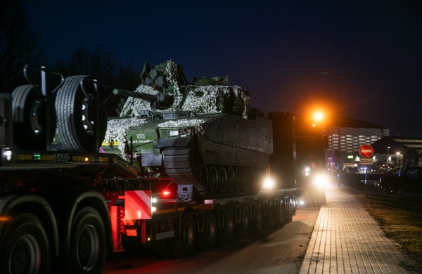 Į Ruklą atvyko NATO priešakinių pajėgų pastiprinimas iš Norvegijos