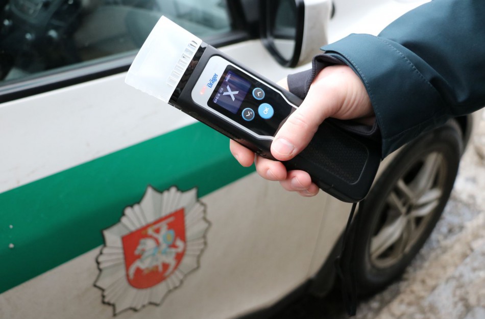 Neblaivių vairuotojų savaitgalis Jonavoje