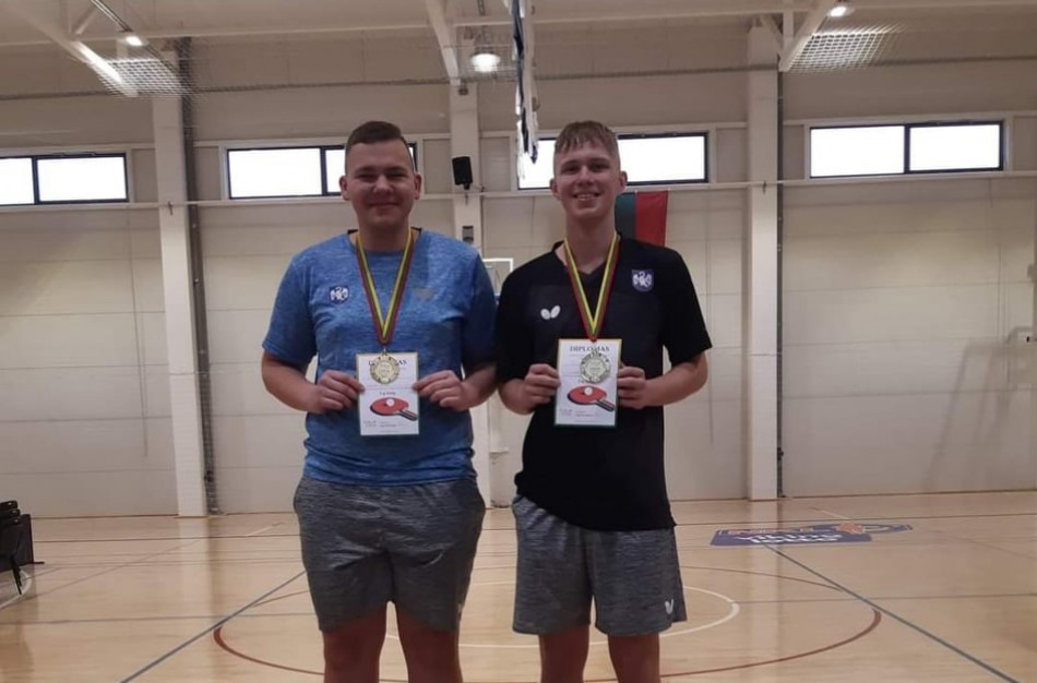 Jonavos KKSC stalo tenisininkai – Lietuvos jaunių čempionato prizininkai