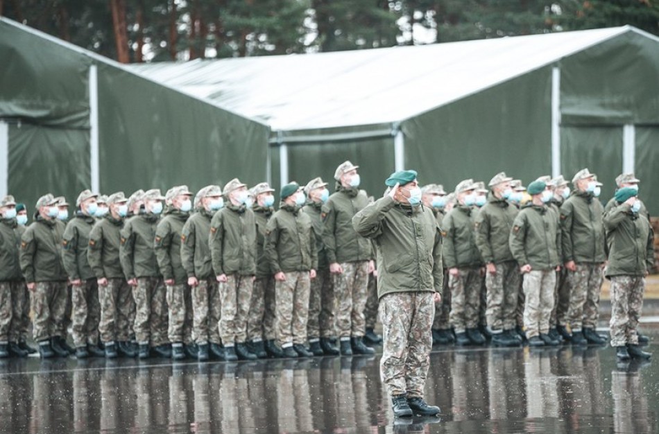 Tarnybą Lietuvos kariuomenėje pradeda pirmieji 2022 m. šaukimo kariai