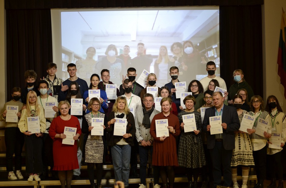 Erasmus+ projekto B.R.A.N.D. N.EU veiklų sklaida:  Senamiesčio gimnazija, Lietuva, Europa