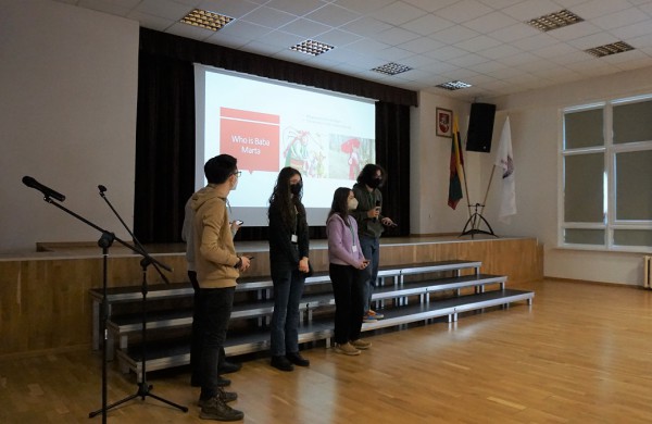 Erasmus+ projekto B.R.A.N.D. N.EU veiklų sklaida:  Senamiesčio gimnazija, Lietuva, Europa