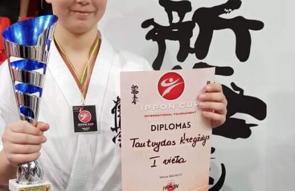 Vilniuje -  Jonavos Karate Kyokushin ,,Kumite" klubo sportininkų sėkmė