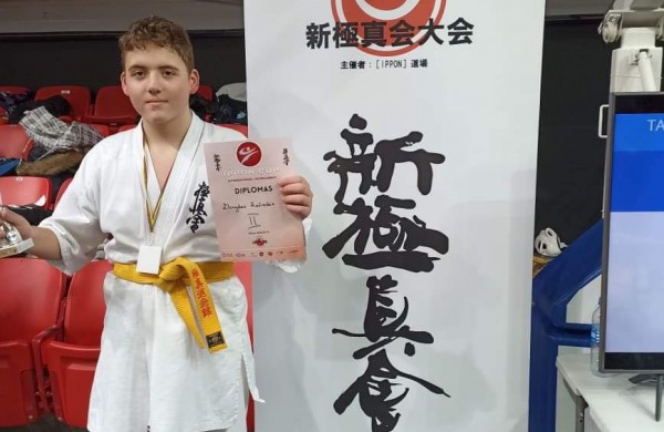 Vilniuje -  Jonavos Karate Kyokushin ,,Kumite" klubo sportininkų sėkmė