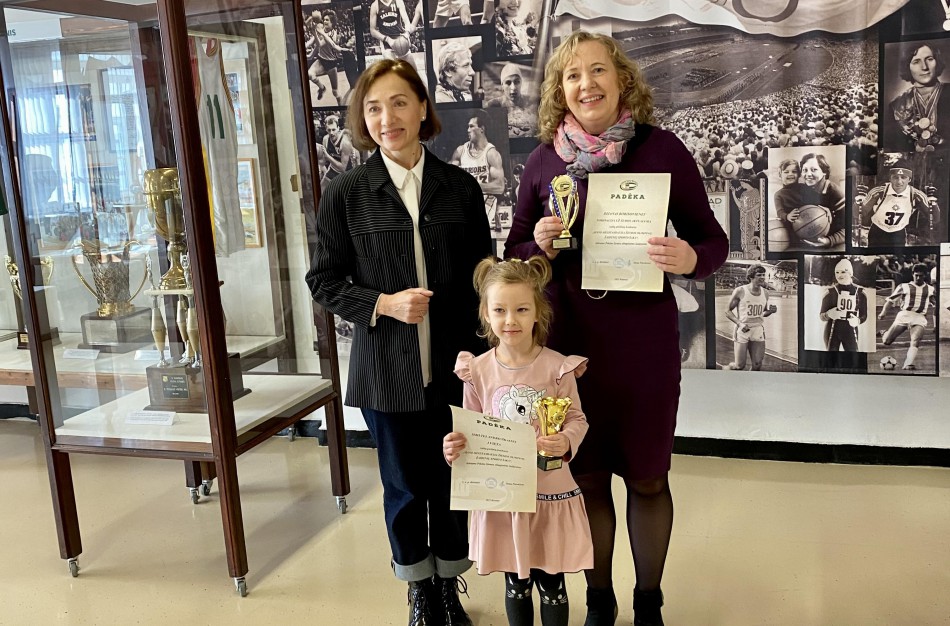 „Dobilo“ ugdytinė Smiltė – I-os vietos nugalėtoja