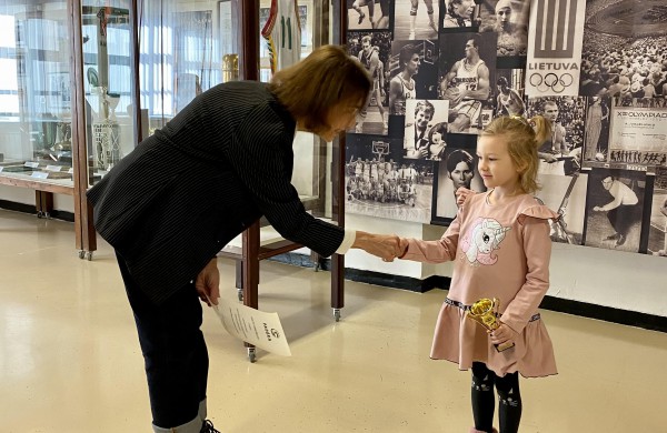 „Dobilo“ ugdytinė Smiltė – I-os vietos nugalėtoja