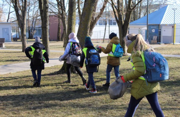 Žemės dienai skirtas renginys „Rūšiuoti smagu“