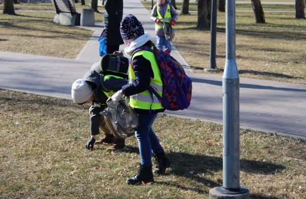 Žemės dienai skirtas renginys „Rūšiuoti smagu“