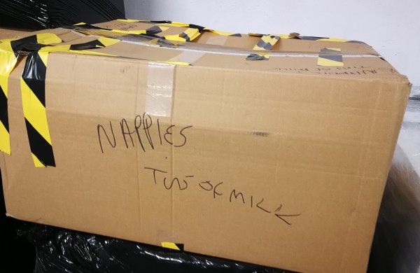 Jonavoje apsistojusius ukrainiečius pasiekė įspūdingo dydžio paramos siunta iš Anglijos