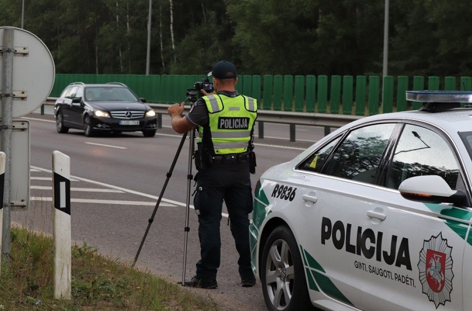 Per parą – daugiau nei pustrečio tūkstančio greičio viršijimo atvejų