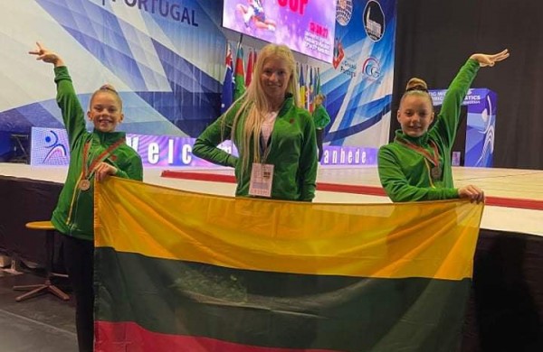 Lietuvos sportininkės, tarp kurių dvi jonavietės, Europos tarptautinėse varžybose užlipo ant prizininkų pakylos 