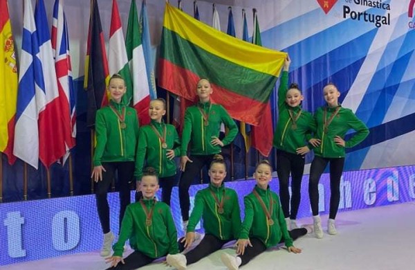 Lietuvos sportininkės, tarp kurių dvi jonavietės, Europos tarptautinėse varžybose užlipo ant prizininkų pakylos 