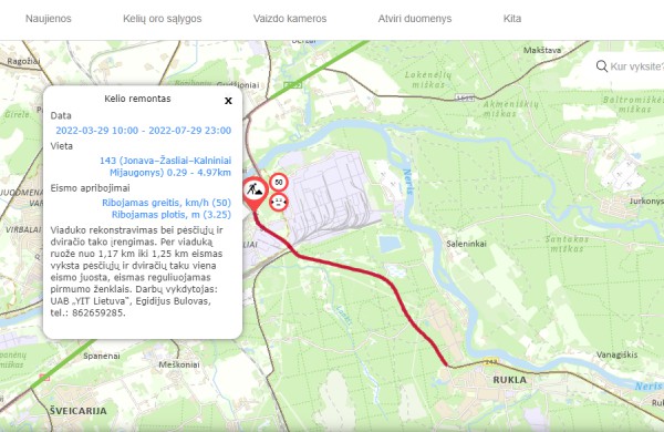 Vairuotojai pakraupę: tokio eismo reguliavimo ant Ruklos viaduko niekas nesitikėjo