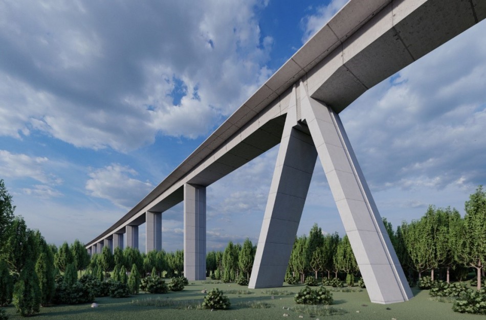 Ilgiausią Baltijos šalyse geležinkelio tiltą per Nerį prie Jonavos statys Italijos kompanija