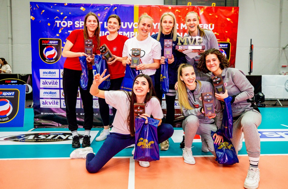 Paskelbtos Lietuvos tinklinio čempionatų svajonių komandos