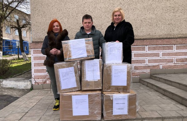 Ukrainiečiai dėkoja Jonavai už humanitarinę pagalbą