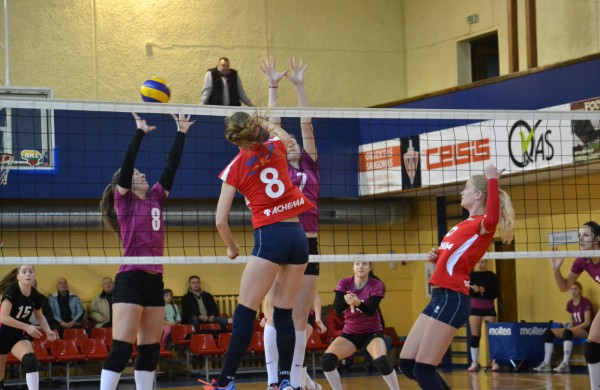 Jonavos tinklininkių revanšas prieš kitą Latvijos komandą