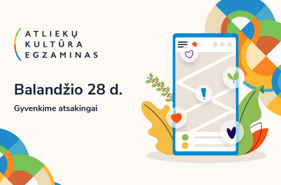 Žinias gilinti ir pasitikrinti kviečia „Atliekų kultūros“ egzaminas