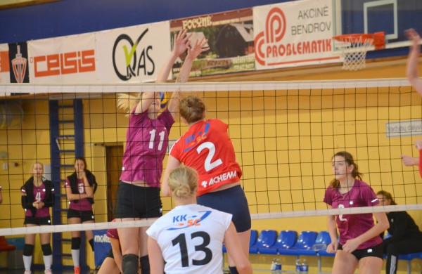 Jonavos tinklininkių revanšas prieš kitą Latvijos komandą